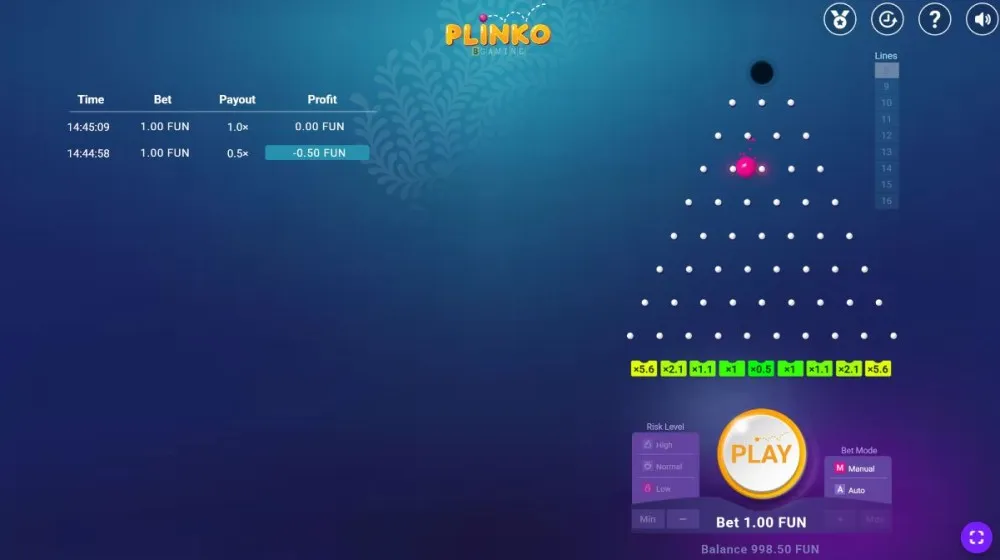 PLINKO JUEGO PLINKO JUEGO